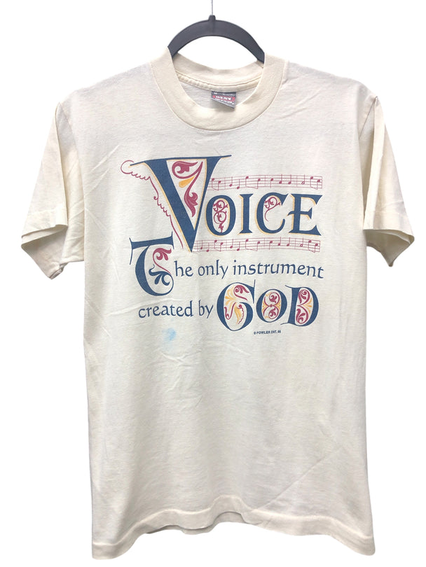 Voice. The Only Instrument Created By God