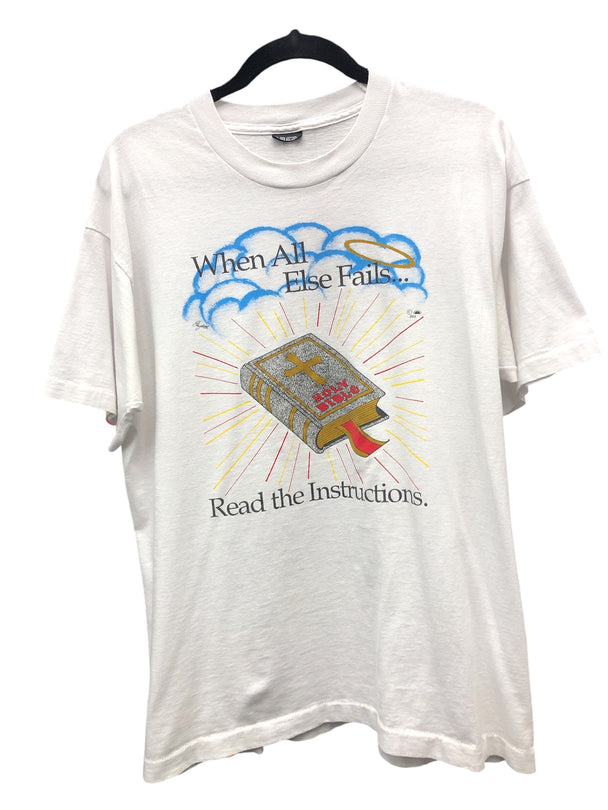 When All Else Fails… Read The Instructions.