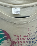 What Did Hurricane Andrew Say To The Palm Tree 1992