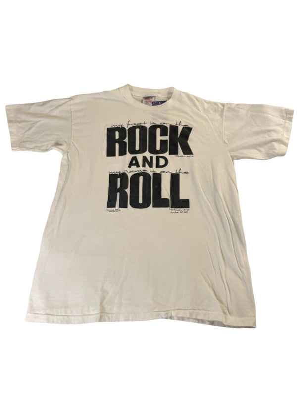 My foot is on the Rock and My Name is on the Roll