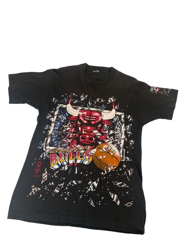 1992 Chicago Bulls Shattered Backboard