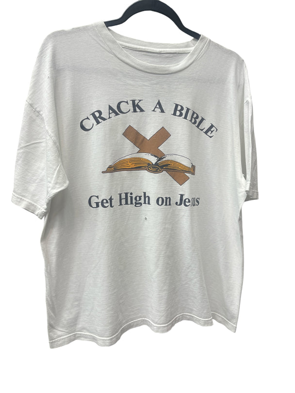 CRACK A BIBLE GET HIGH ON JESUS