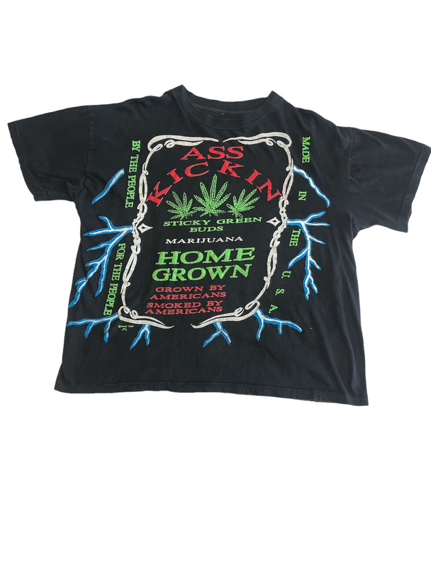 ASS KICKIN Sticky Green Buds Marijuana HOME GROWN, grown by Americans smoked by Americans, made in the U.S.A, by the people for the people