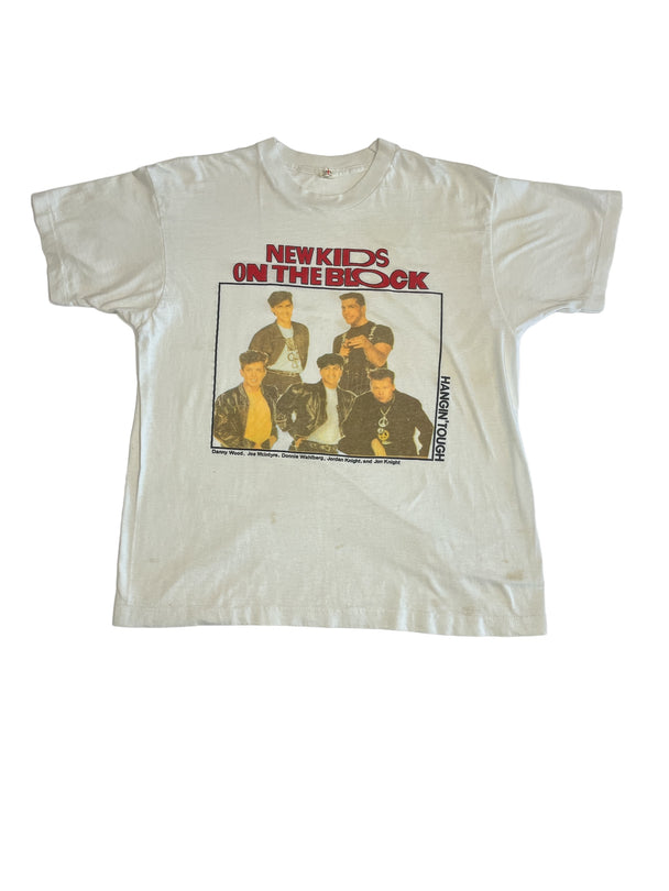 New kids on the block, Hangin’ Tough Danny Wood, Joe Mclntyre, Donnie Wahlberg, Jordan Knight, and Jon Knight