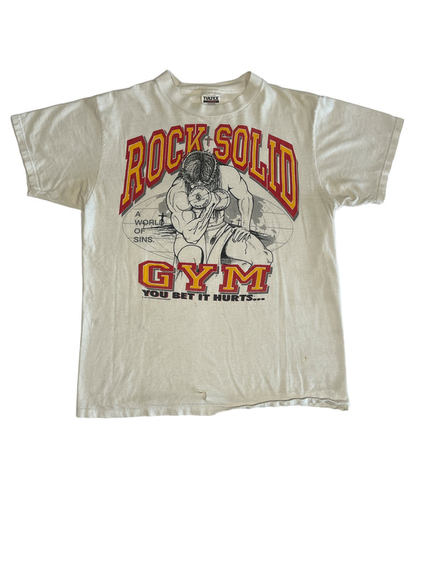 ROCK SOLID GYM, YOU BET IT HURTS…