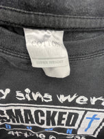 My sins were SMACKED DOWN at the cross