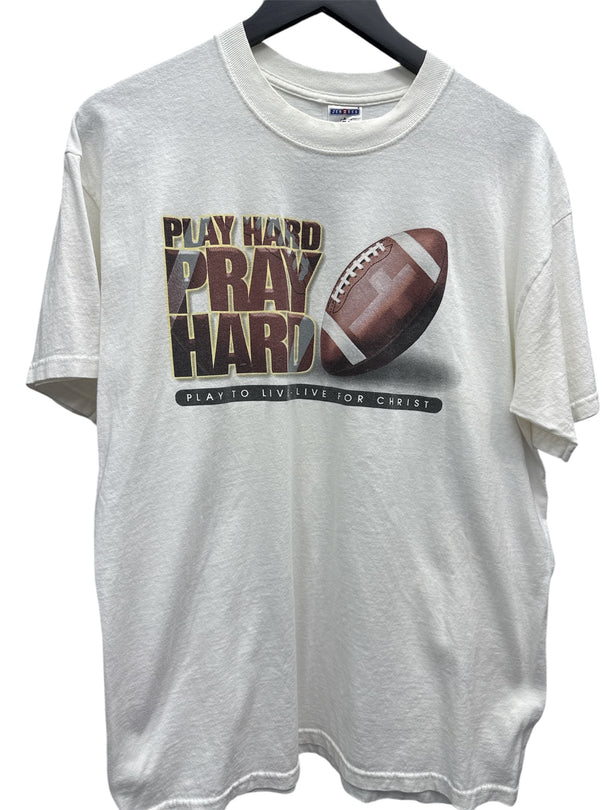 Play Hard Pray Hard Football
